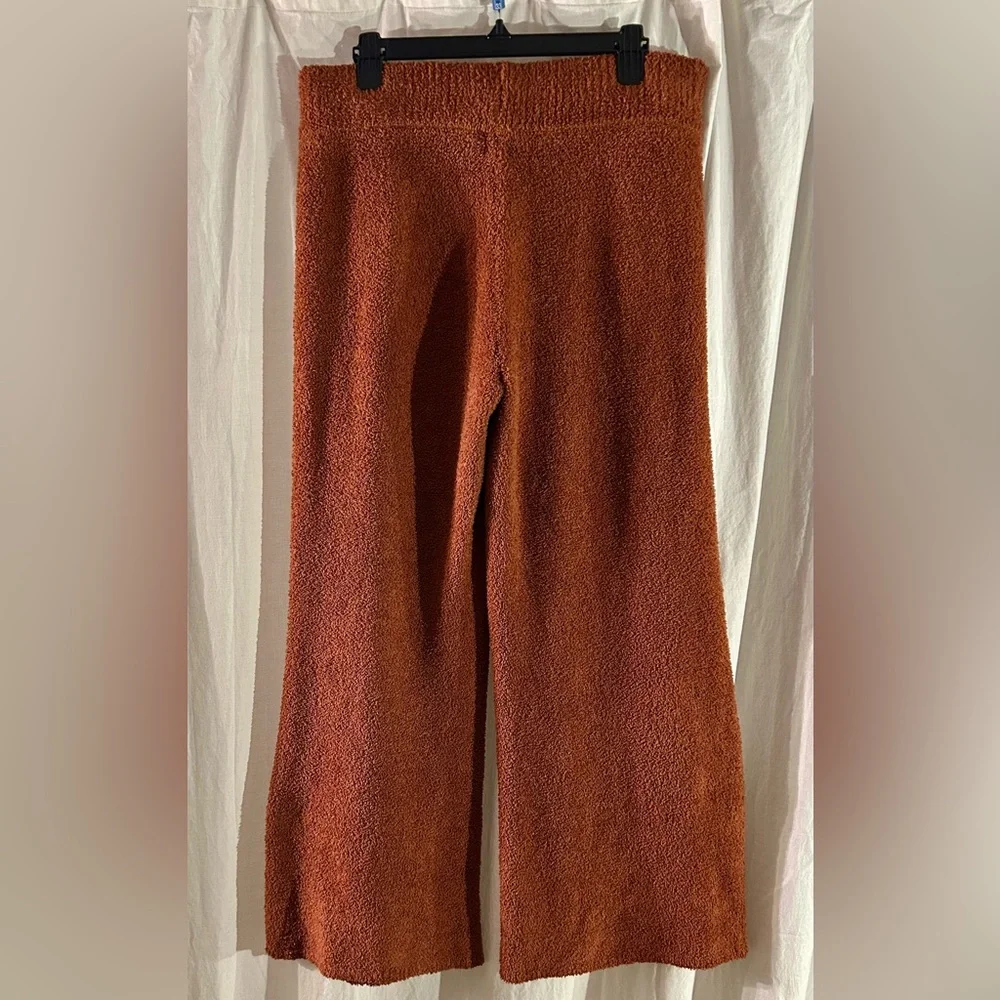 Cozy Stars Above Wide-Leg Pajama Pants – Brown | Size L - Picture 2 of 2